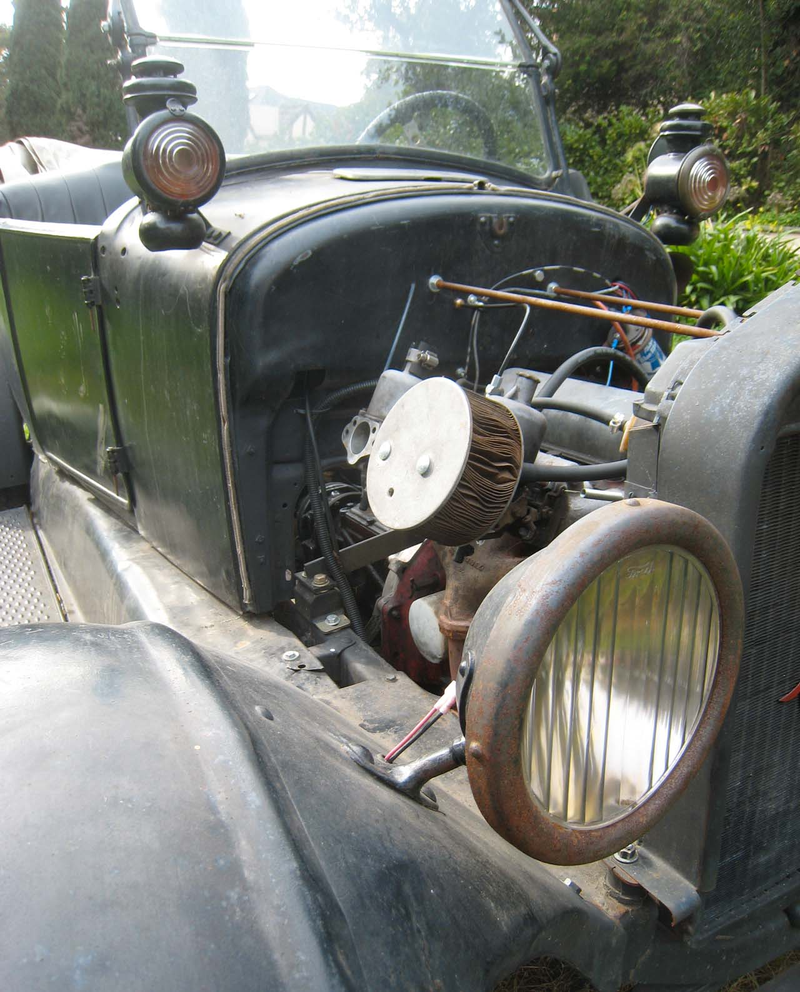 Illustration for article titled When You Need To Make That Old Truck Run This Weekend: Volvo-Powered Model T!
